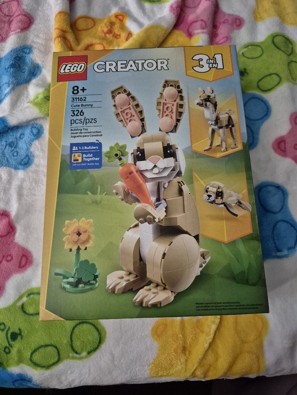 3 & 1 Cute Bunny Lego